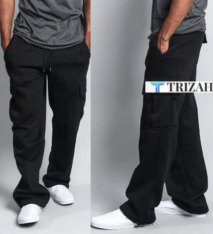 MEN'S TERRY FLEECE CARGO PANT