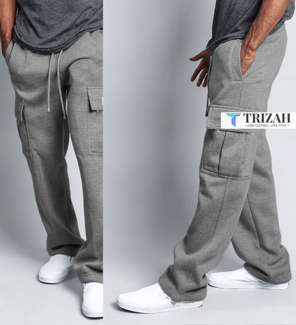 MEN'S TERRY FLEECE CARGO PANT