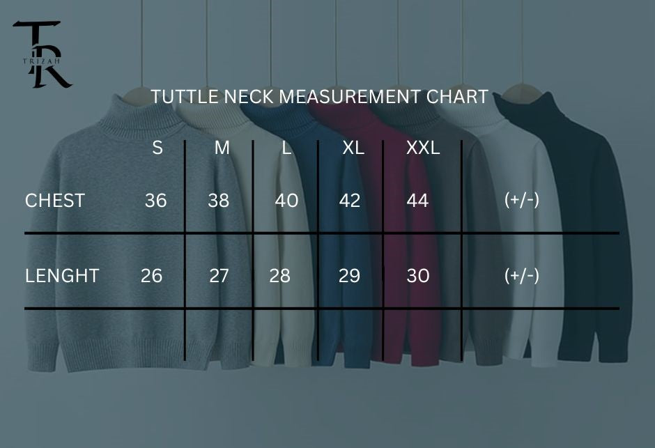 T R I Z A H    MEN PREMIUM TURTLE NECK